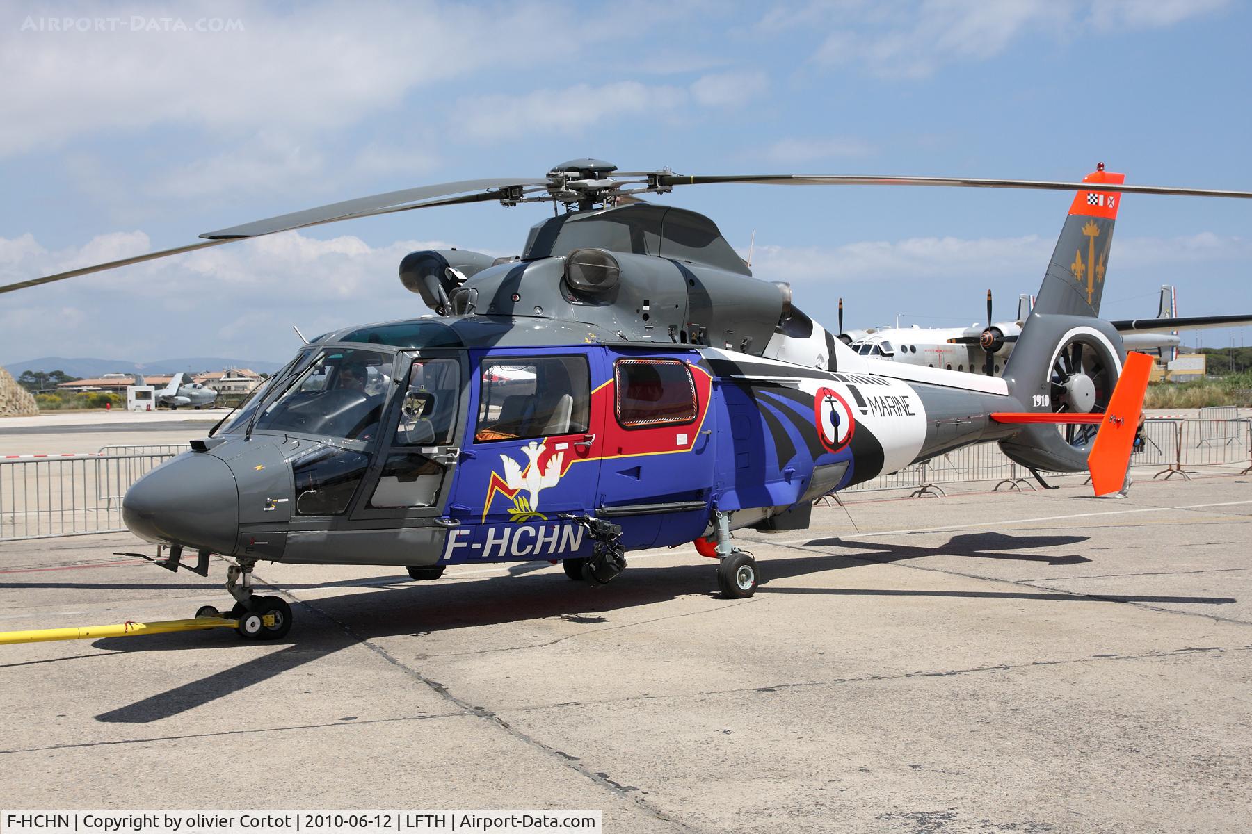 F-HCHN, 1998 Aérospatiale AS-365N-2 Dauphin C/N 6540, Hyeres Airshow 2010