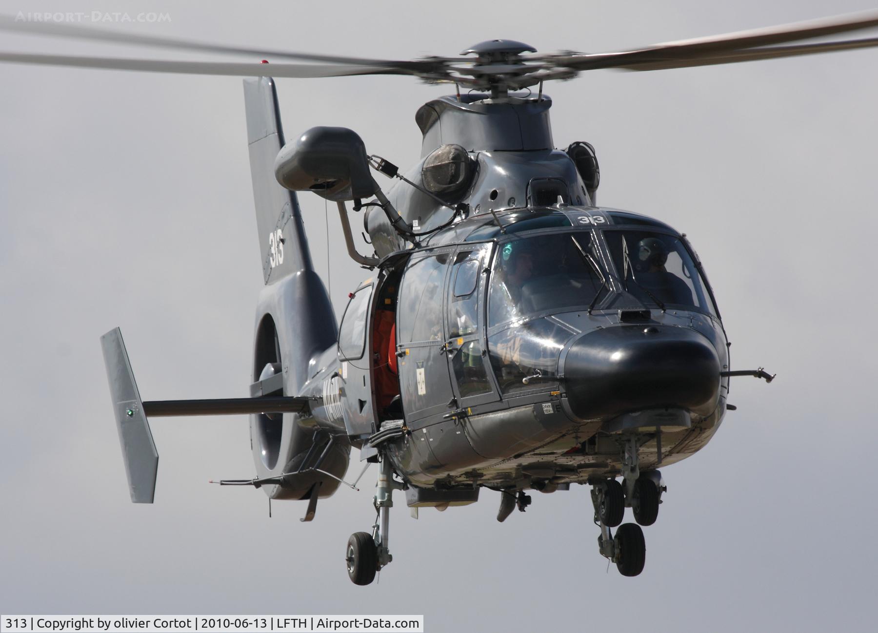 313, 1988 Aerospatiale SA-365F Dauphin C/N 6313, Hyeres Airshow 2010