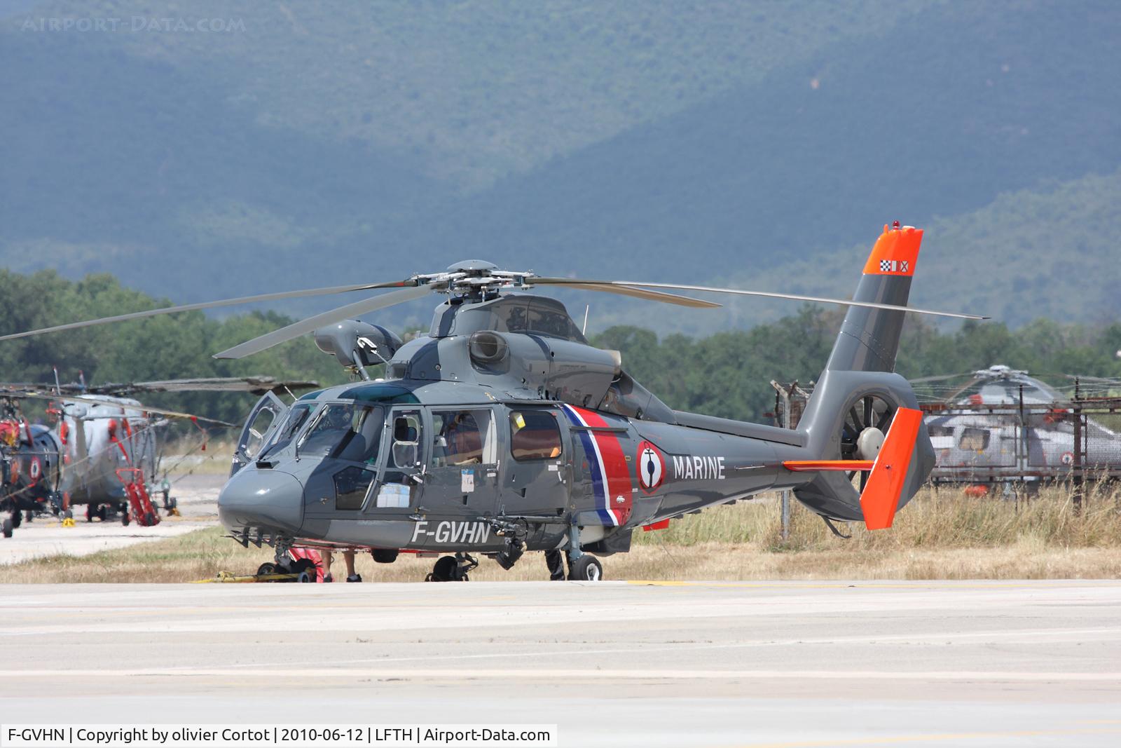 F-GVHN, 1997 Eurocopter AS-365N-3 Dauphin 2 C/N 6510, Hyeres Airshow 2010