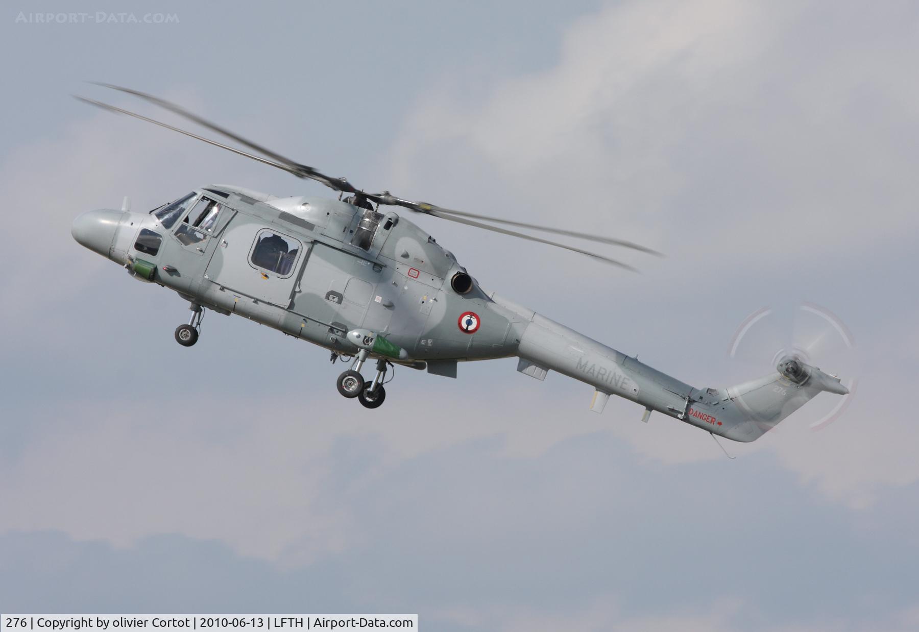276, Westland Lynx HAS.2(FN) C/N 074, Hyeres Airshow 2010
