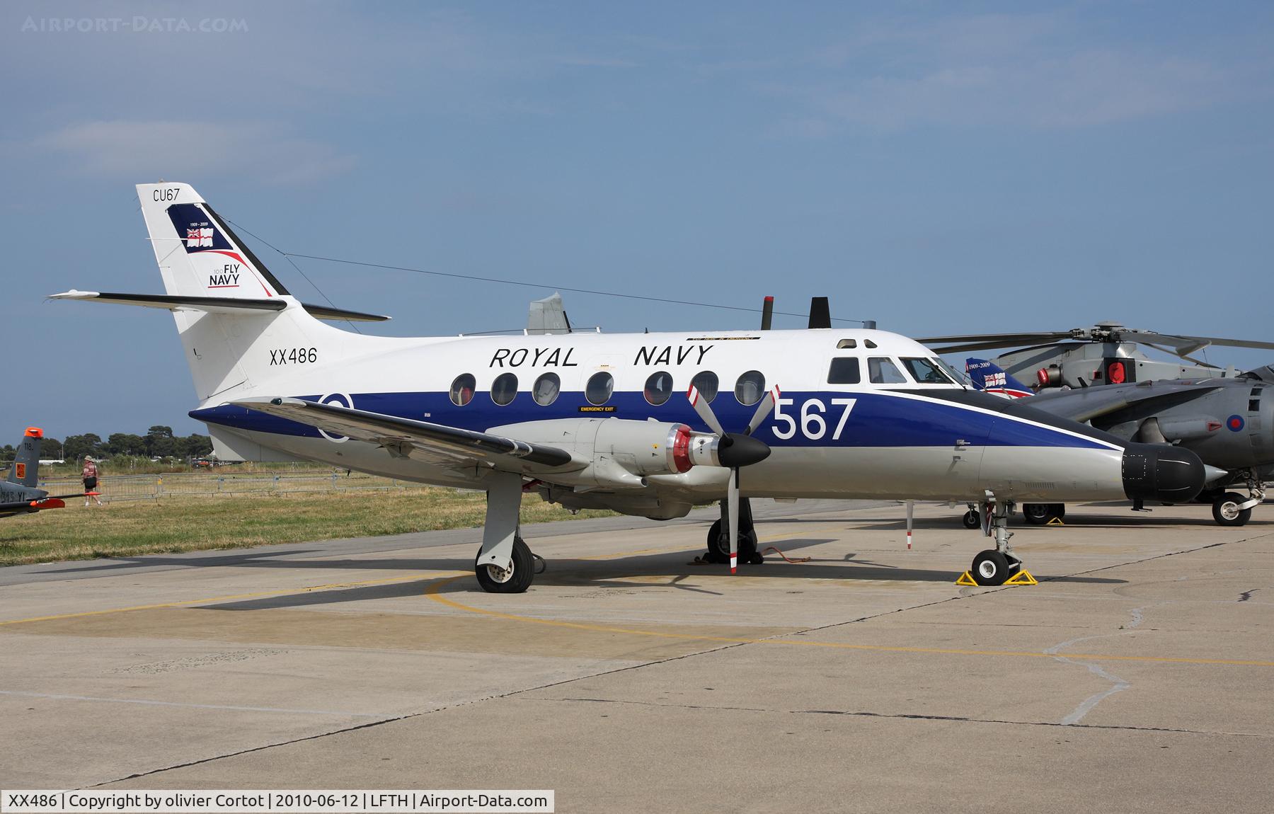 XX486, Scottish Aviation HP-137 Jetstream T.2 C/N 265, Hyeres Airshow 2010