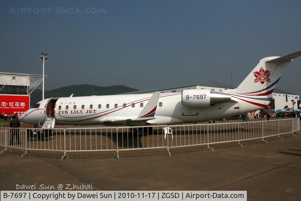 B-7697, 2008 Bombardier CRJ-200LR (CL-600-2B19) C/N 8089, zhuhai airshow