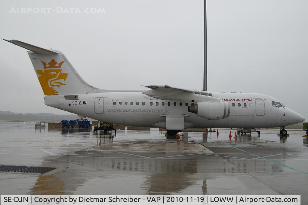 SE-DJN, 1993 British Aerospace Avro 146-RJ85 C/N E.2231, Malmoe Aviation Bae 146