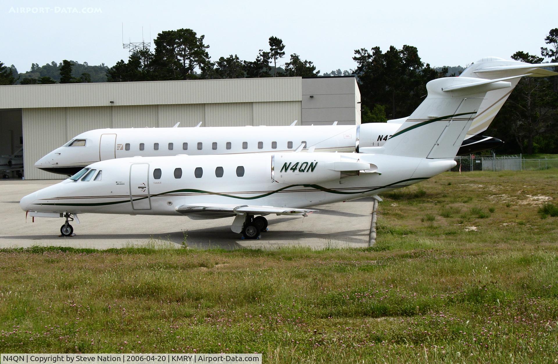 N4QN, 1993 Cessna 650 C/N 650-7031, Blessey Travel (Big Sky, MT) 1993 Cessna 650 @ Monterey, CA