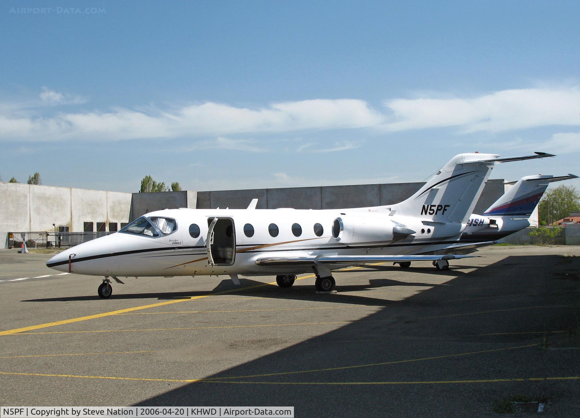 N5PF, 1992 Beech 400A Beechjet C/N RK-59, 1992 Beech 400A  @ Hayward, CA