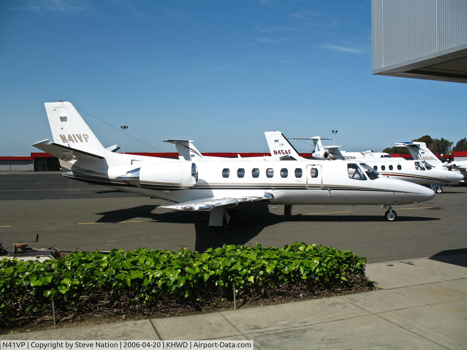 N41VP, 2002 Cessna 560 Citation Encore C/N 560-0626, 2002 Cessna 560  @ Hayward, CA