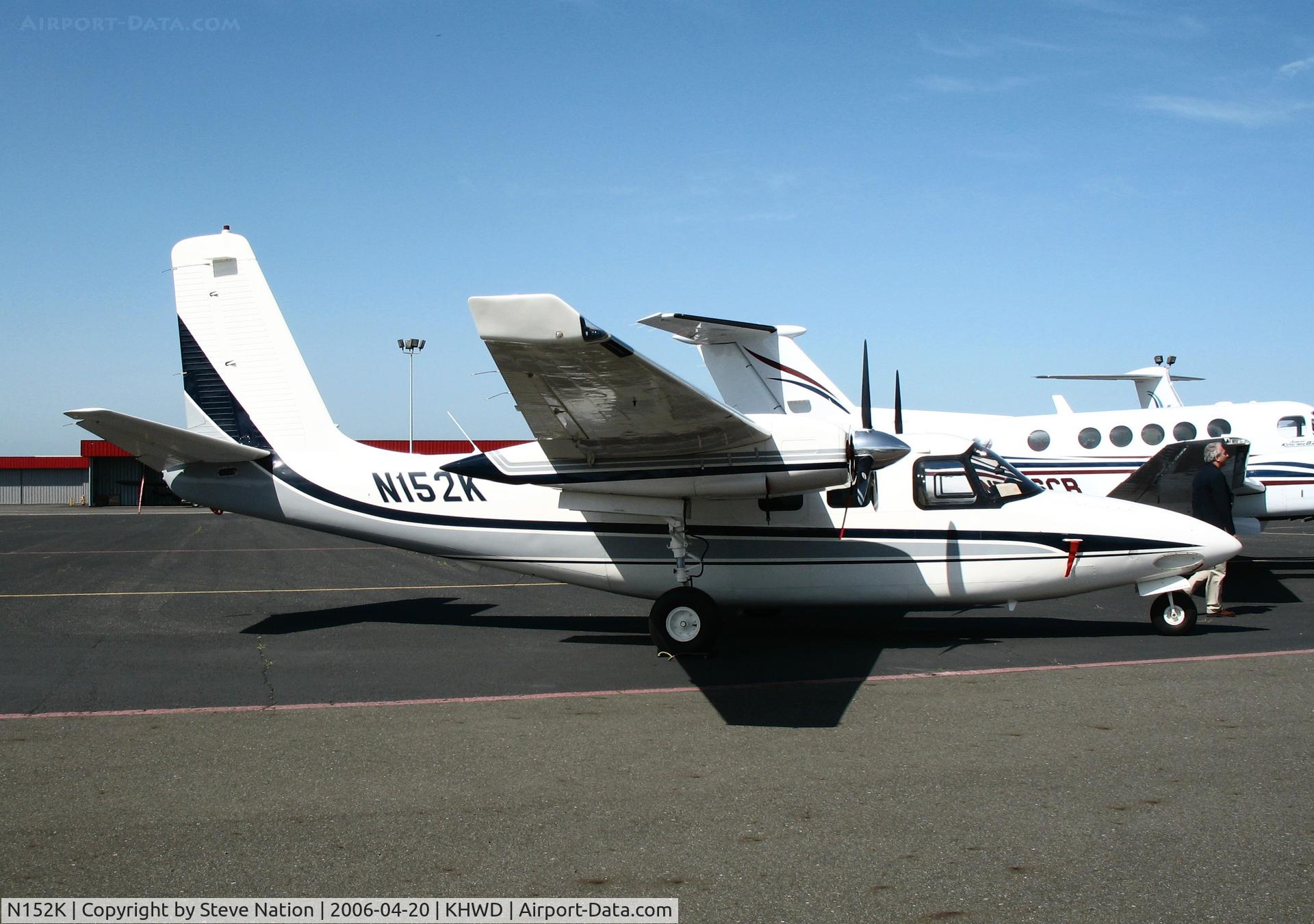 N152K, 1962 Aero Commander 500-A C/N 500A-1258-82, 1962 Aero Commander 500A @ Hayward, CA
