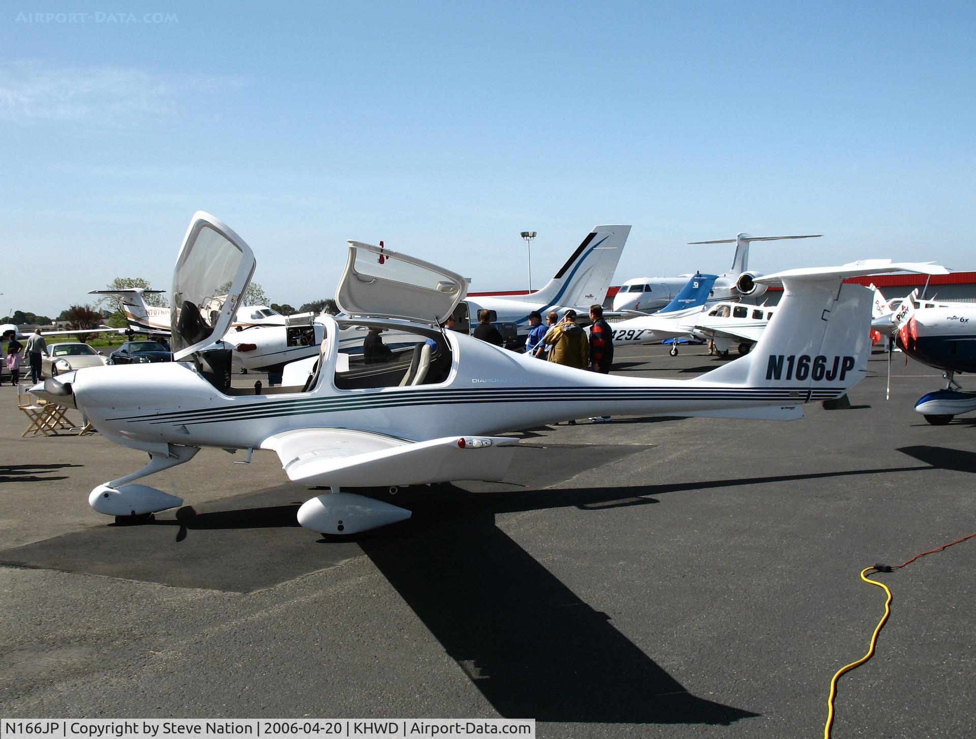 N166JP, 2005 Diamond DA-40 Diamond Star C/N 40.502, 2005 Diamond DA-40 @ Hayward, CA