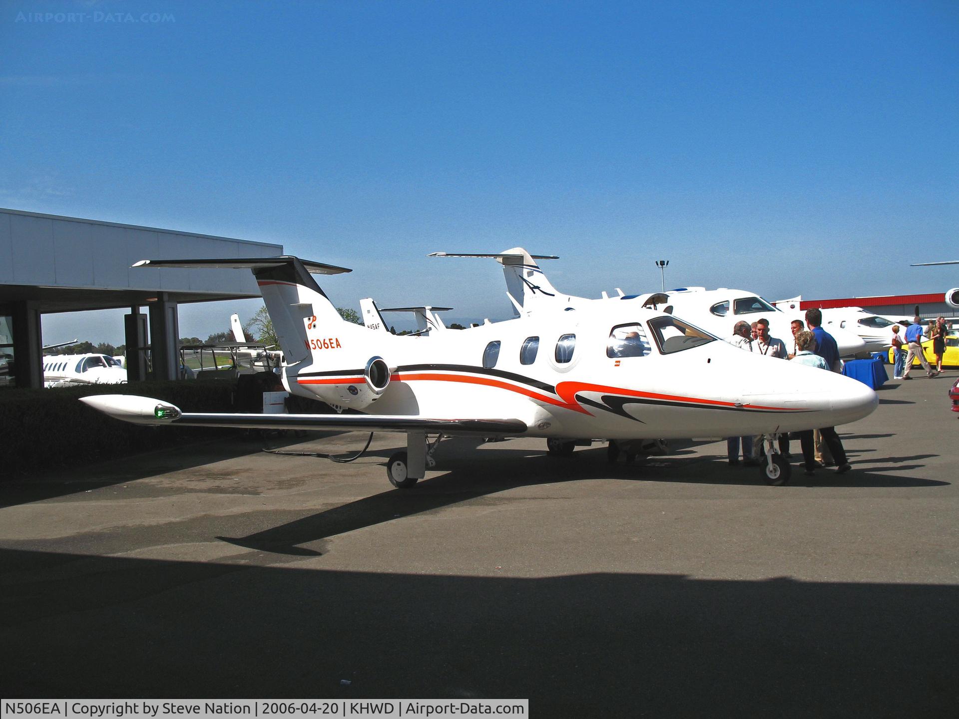 N506EA, 2005 Eclipse Aviation Corp EA500 C/N EX500-107, 2005 Eclipse EA500 demo aircraft @ Hayward, CA