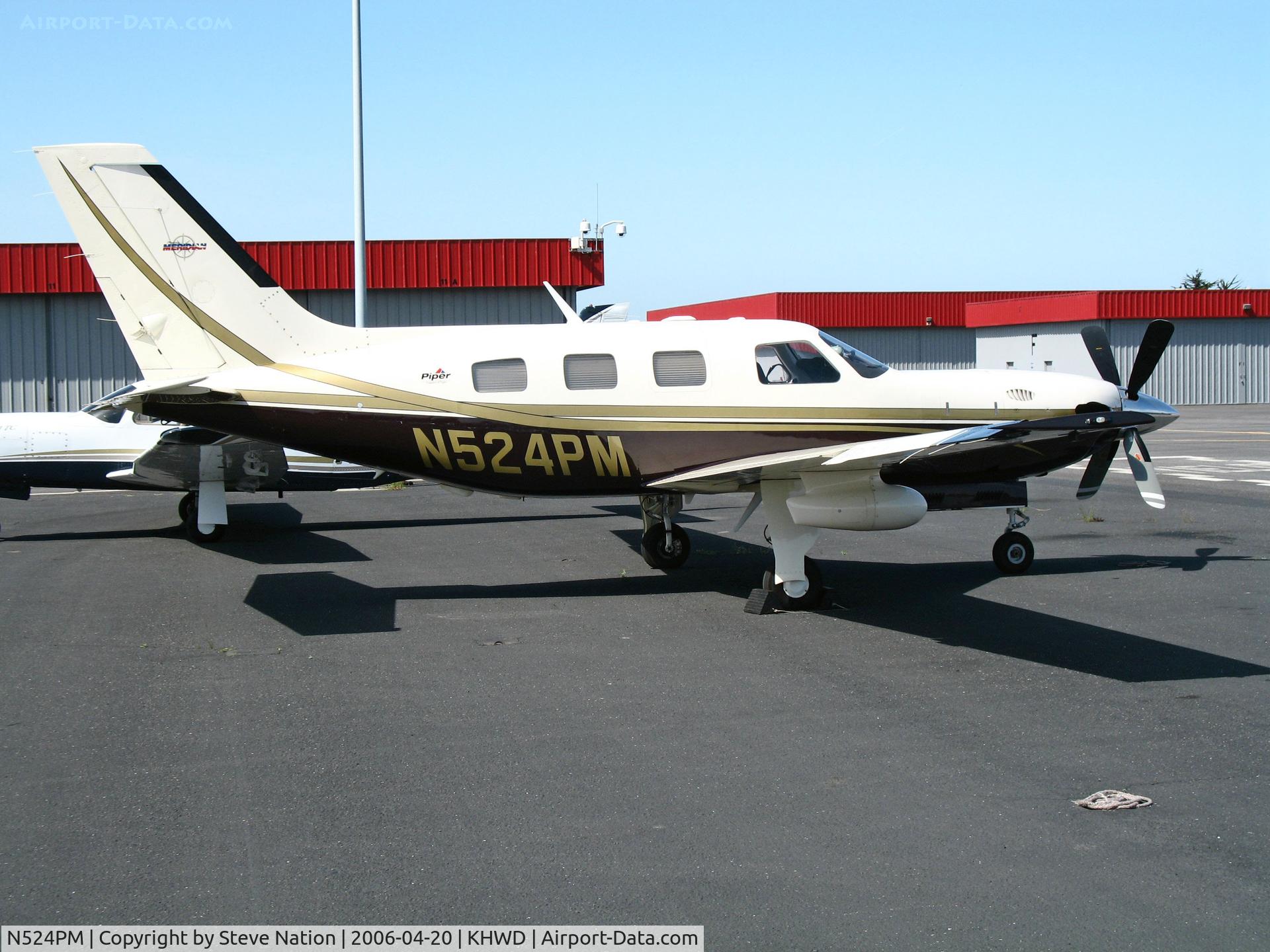 N524PM, 2000 Piper PA-46-500TP C/N 4697024, 2000 Piper PA-46-500TP @ Hayward, CA