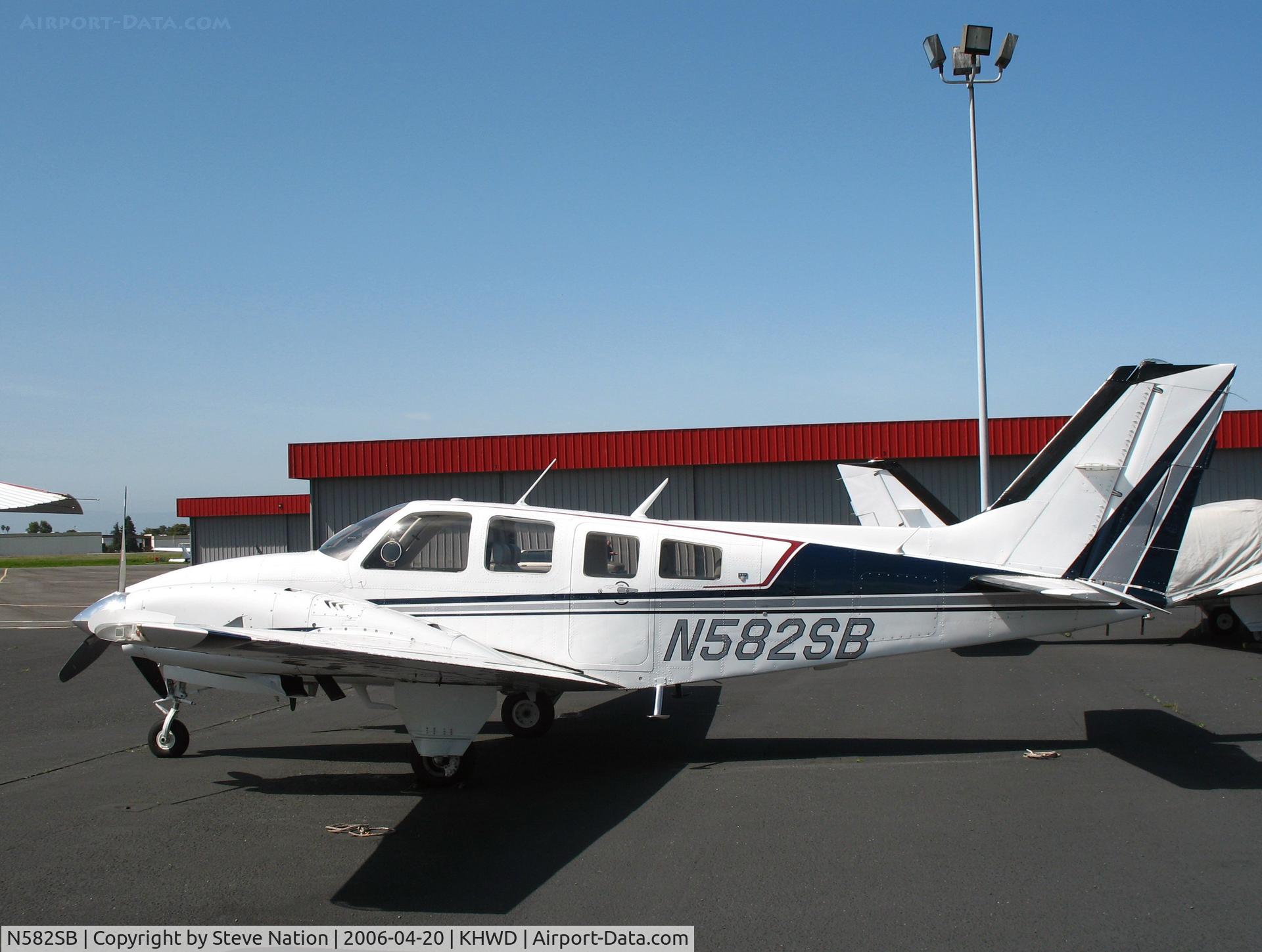 N582SB, 1978 Beech 58P Baron C/N TJ-172, 1978 Beech 58P @ Hayward, CA