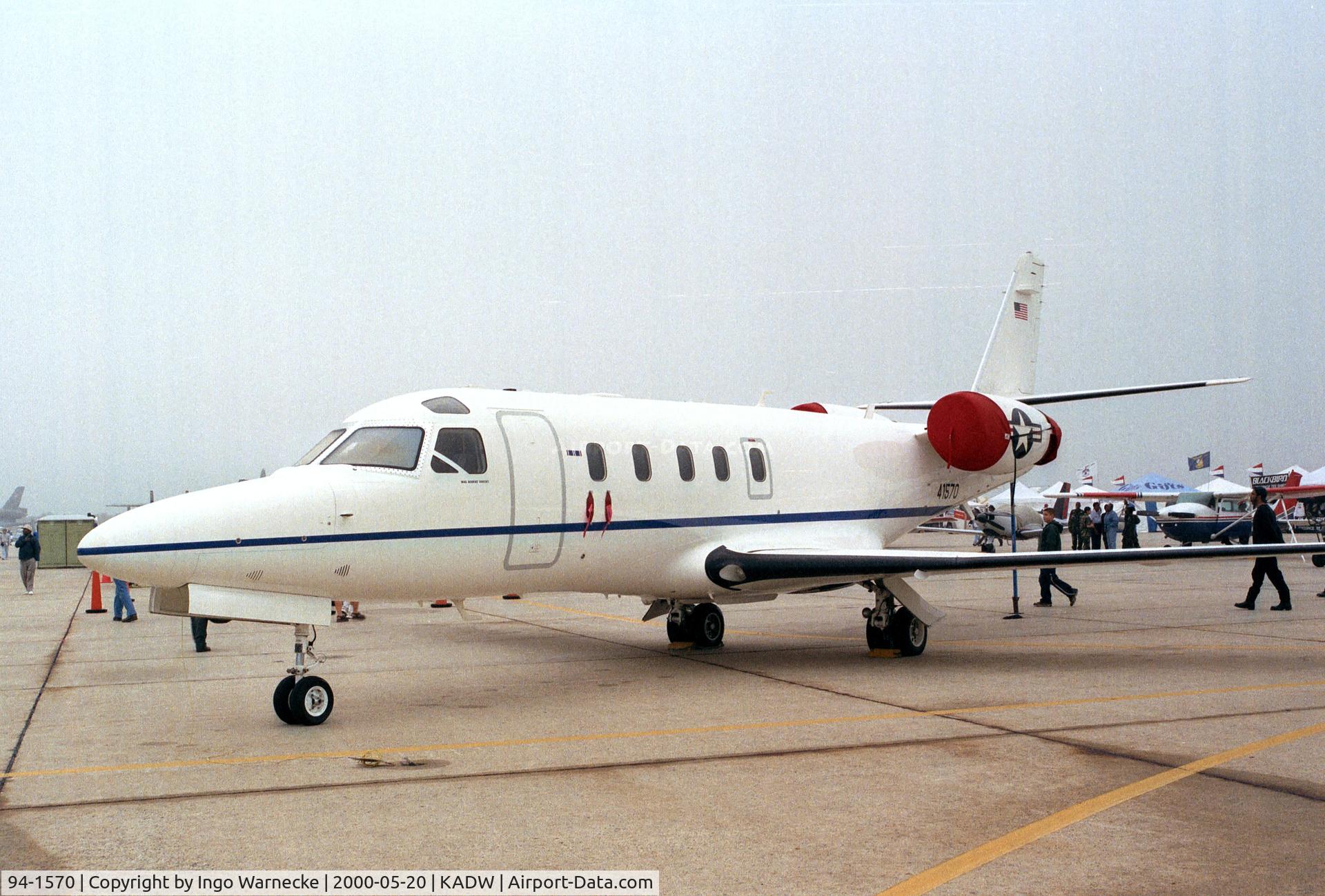 94-1570, 1994 Galaxy Aerospace C-38A Courier C/N 090, Galaxy Aerospace (IAI) C-38A Astra SPX of the USAF at Andrews AFB during Armed Forces Day