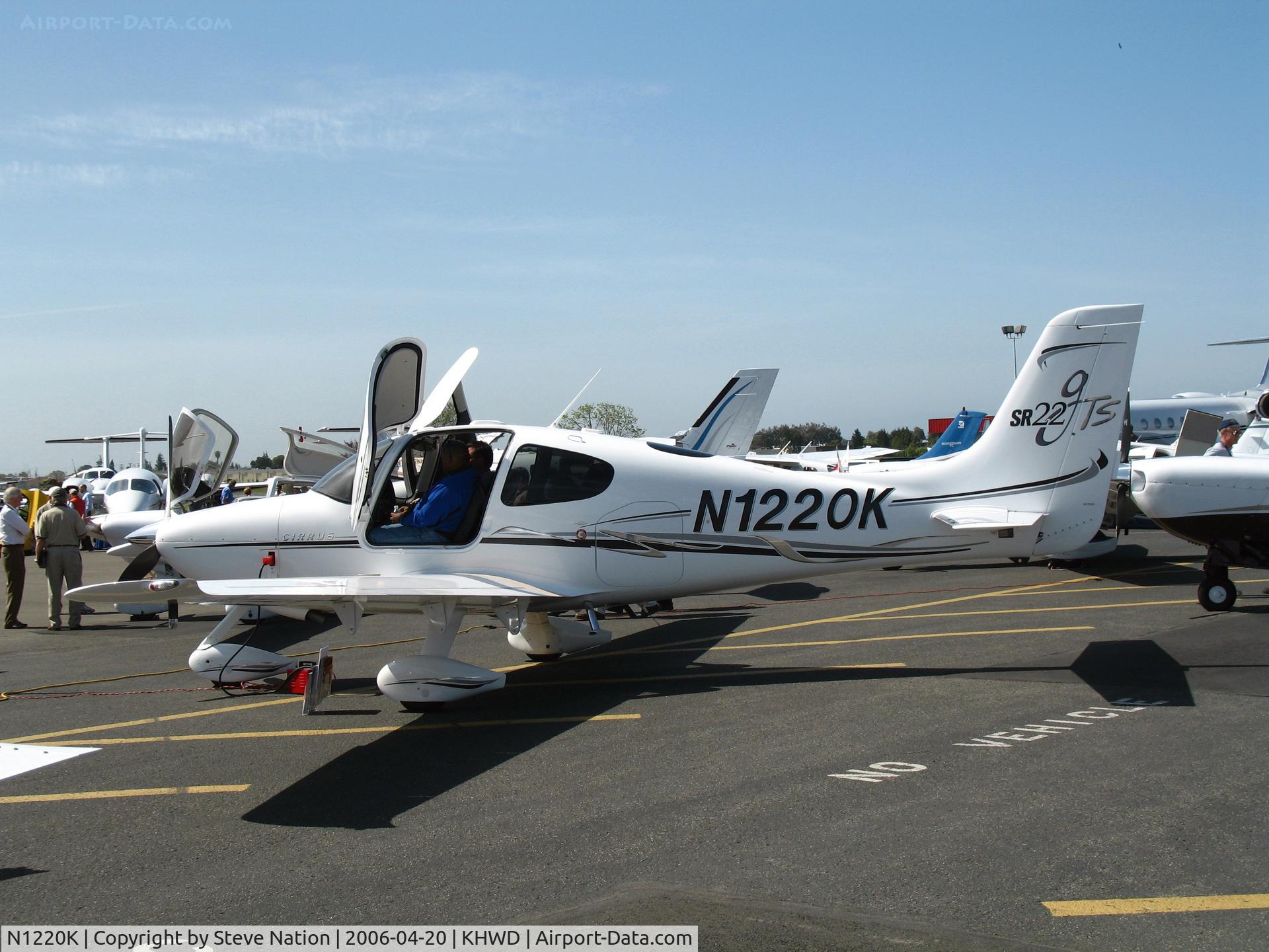 N1220K, 2006 Cirrus SR22 C/N 1840, Factory fresh 2006 Cirrus Design SR22 demo acft @ Hayward, CA