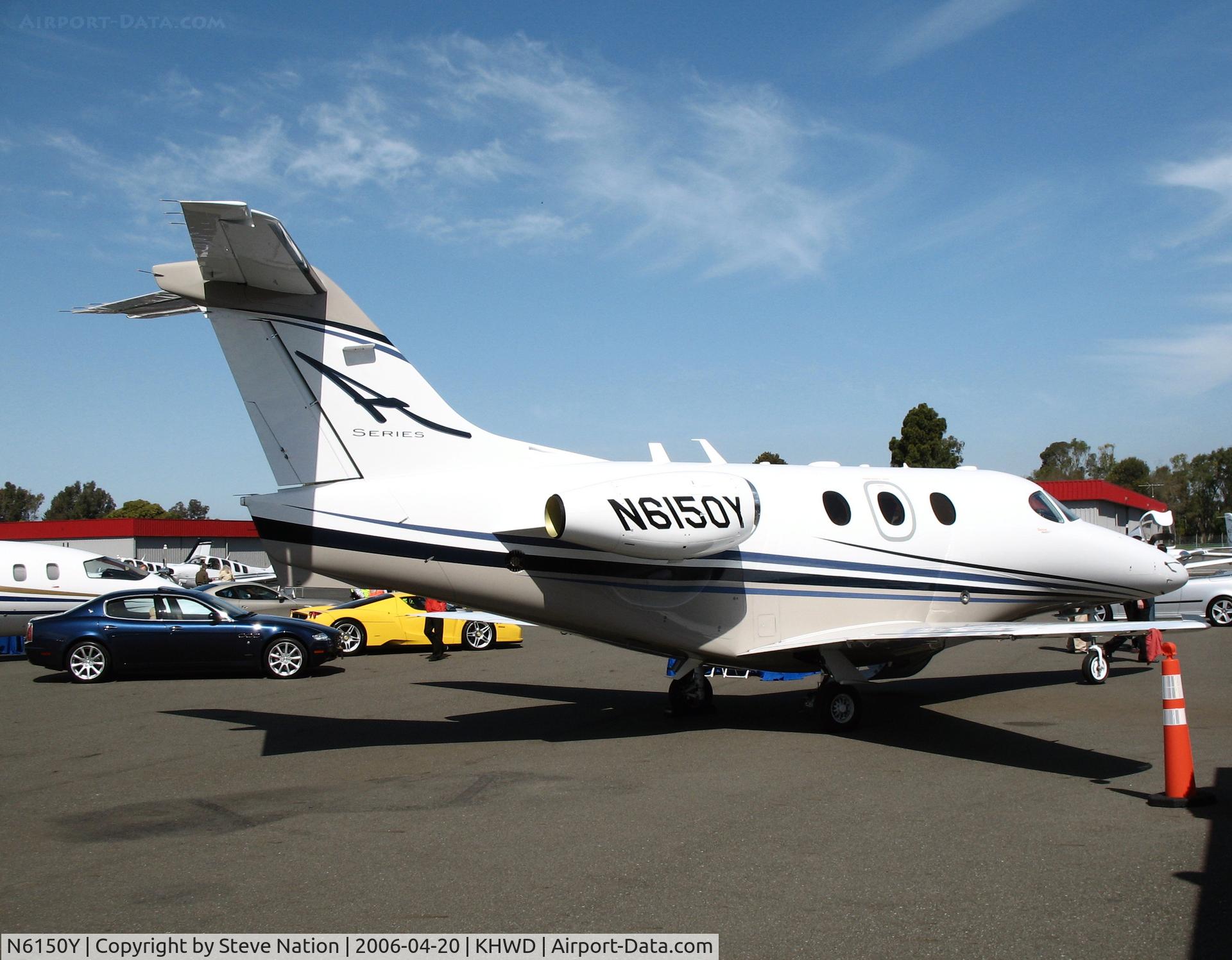 N6150Y, 2006 Raytheon Aircraft Company 390 C/N RB-150, Factory fresh Raytheon 390 demol @ Hayward, CA