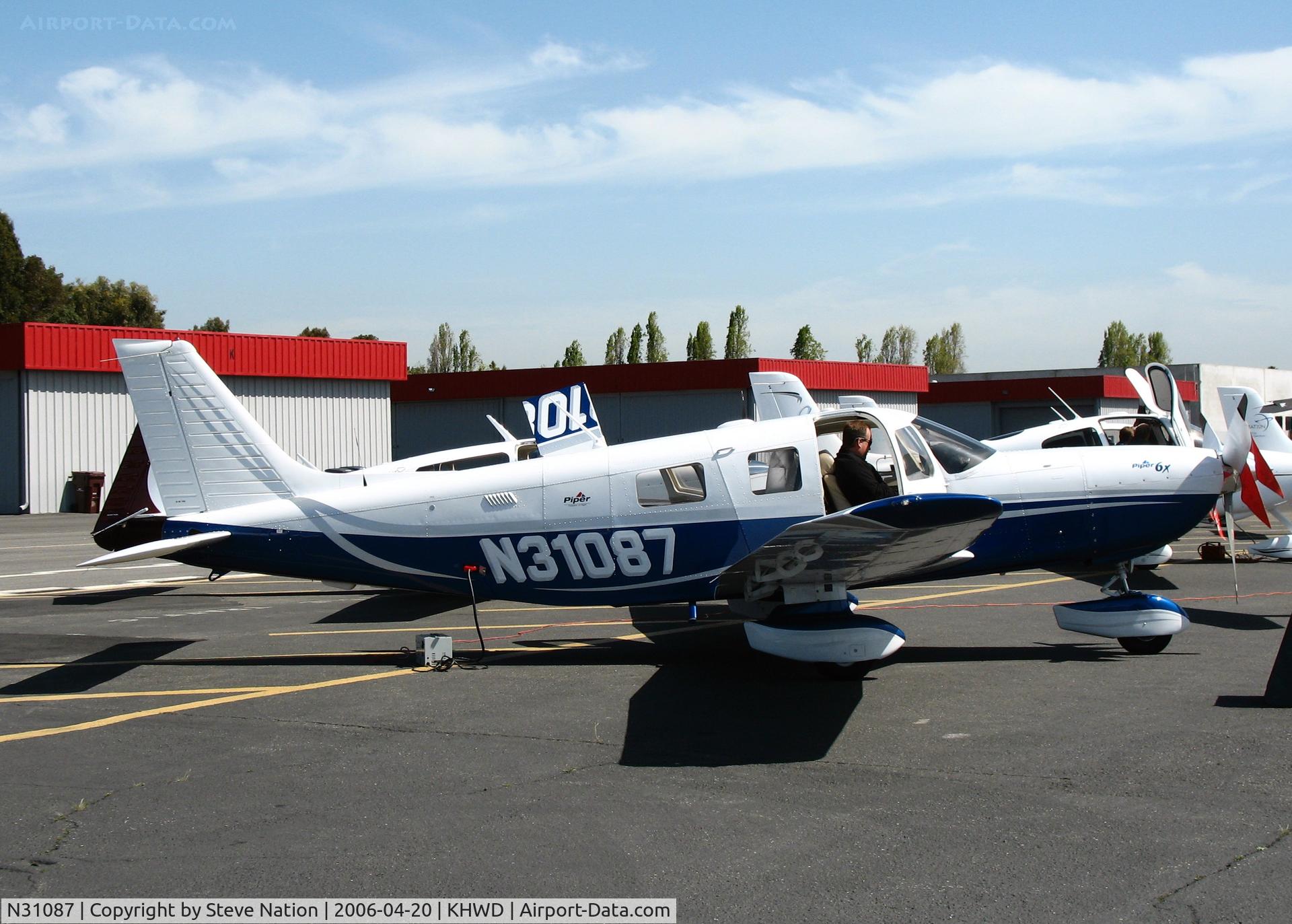 N31087, 2005 Piper PA-32-301FT Saratoga C/N 3232044, 2005 Piper PA32-301FT demo  @ Hayward, CA