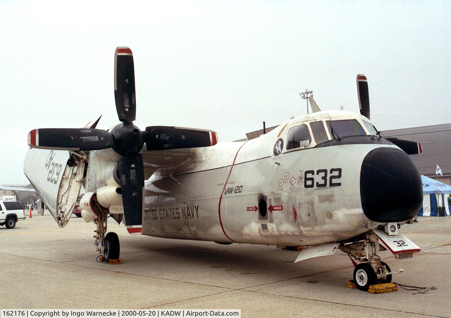 162176, Grumman C-2A Greyhound C/N 56, Grumman C-2A Greyhound of the US Navy at Andrews AFB during Armed Forces Day