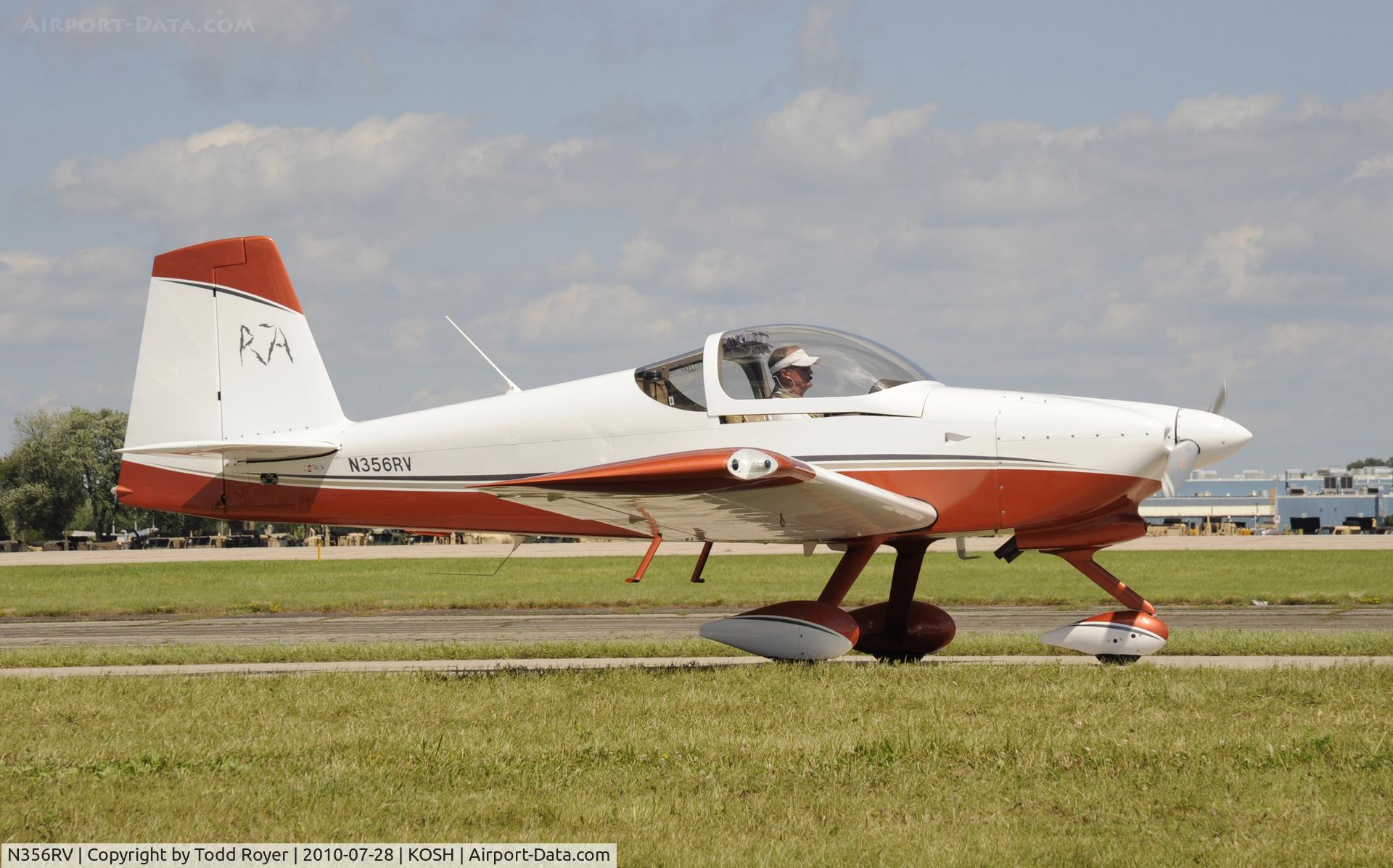 N356RV, 2007 Vans RV-7A C/N 70078, EAA Airventure 2010