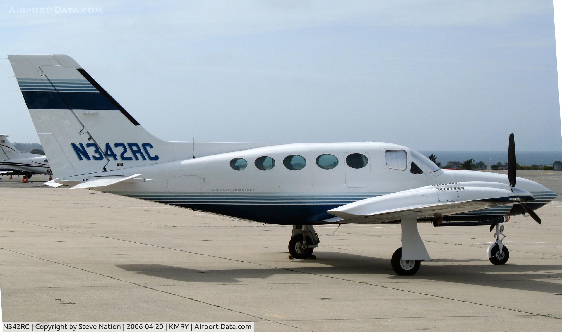 N342RC, 1982 Cessna 421C Golden Eagle C/N 421C-1243, 1982 Cessna 421C @ Monterey Penisula Airport, CA