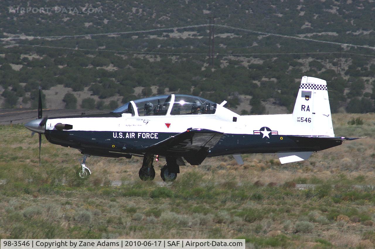 98-3546, Raytheon T-6A Texan II C/N PT-50, At Santa Fe Municipal Airport - Santa Fe, NM