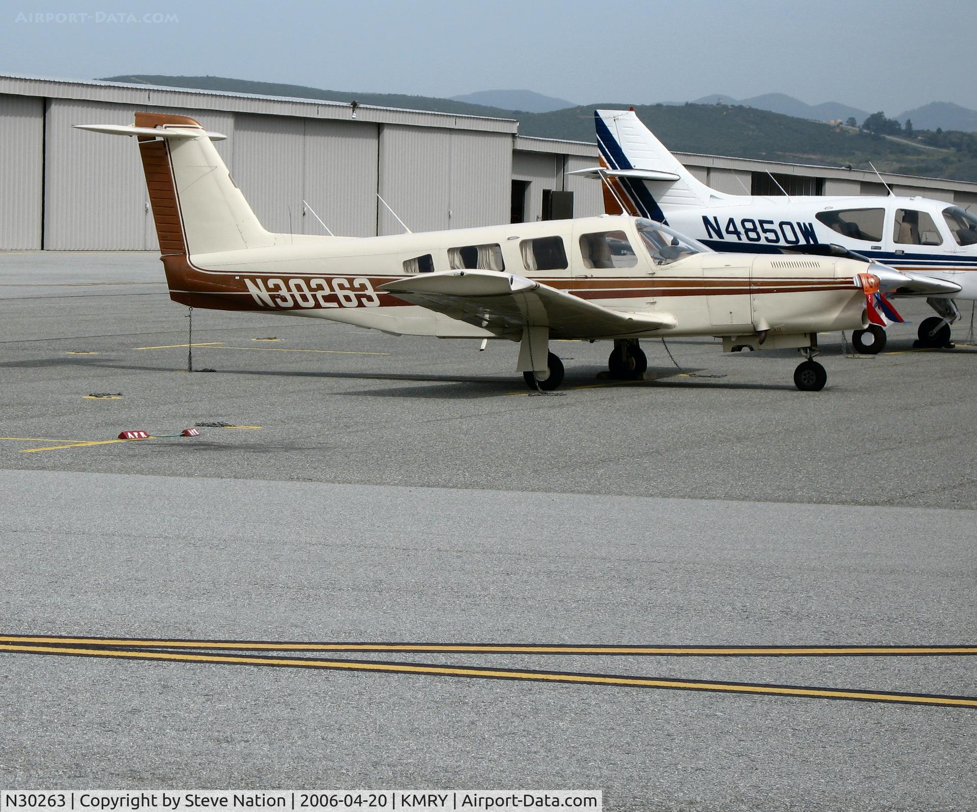 N30263, 1978 Piper PA-32RT-300T Turbo Lance II C/N 32R-7887275, 1978 Piper PA-32RT-300T @ Monterey Penisula Airport, CA