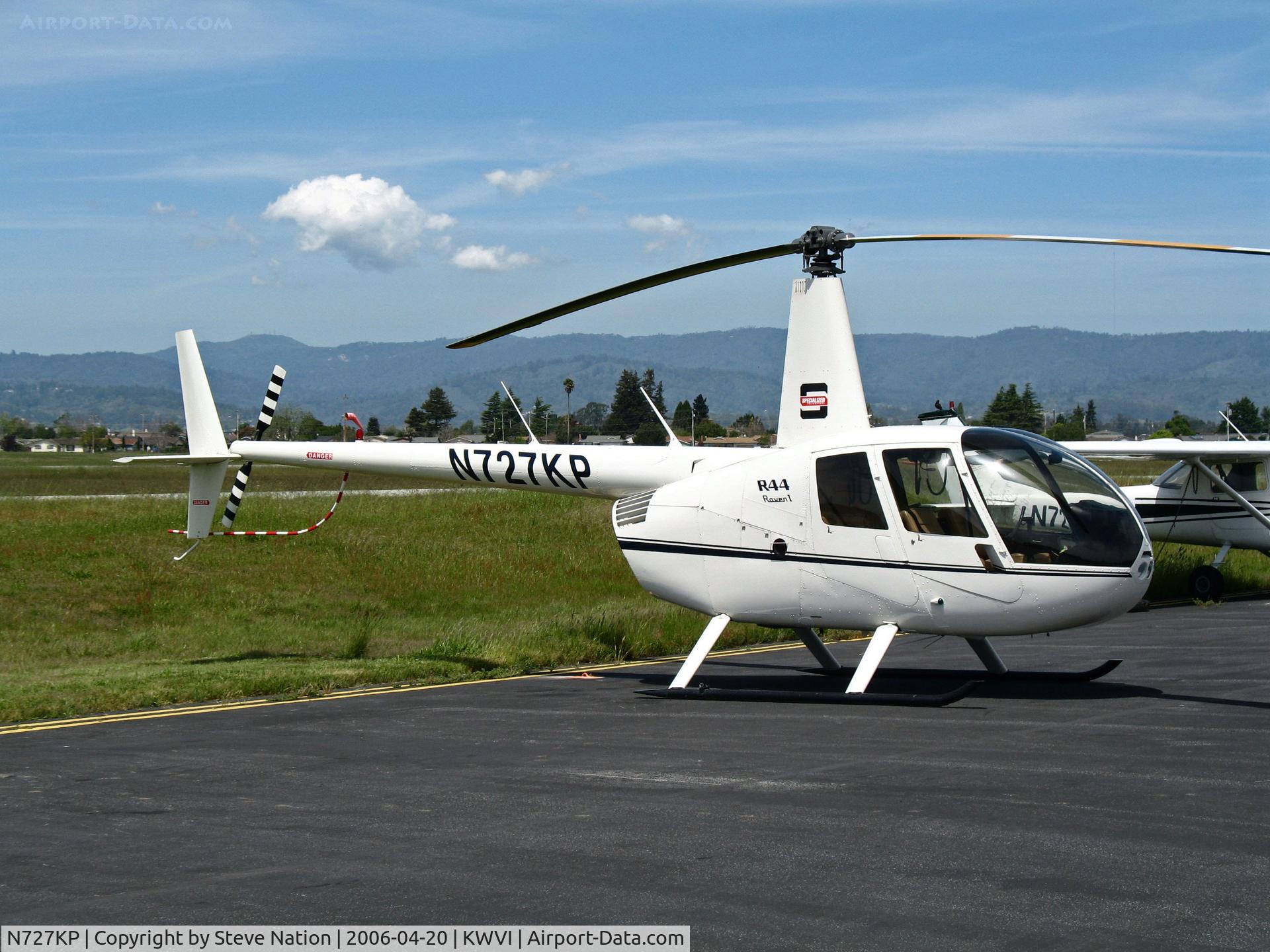 N727KP, 2004 Robinson R44 C/N 1416, Specialized Helicopters 2004 Robinson R44 @ Watsonville, CA (to Aeroleasing, Inc,  Brookings, OR by Oct 2010)
