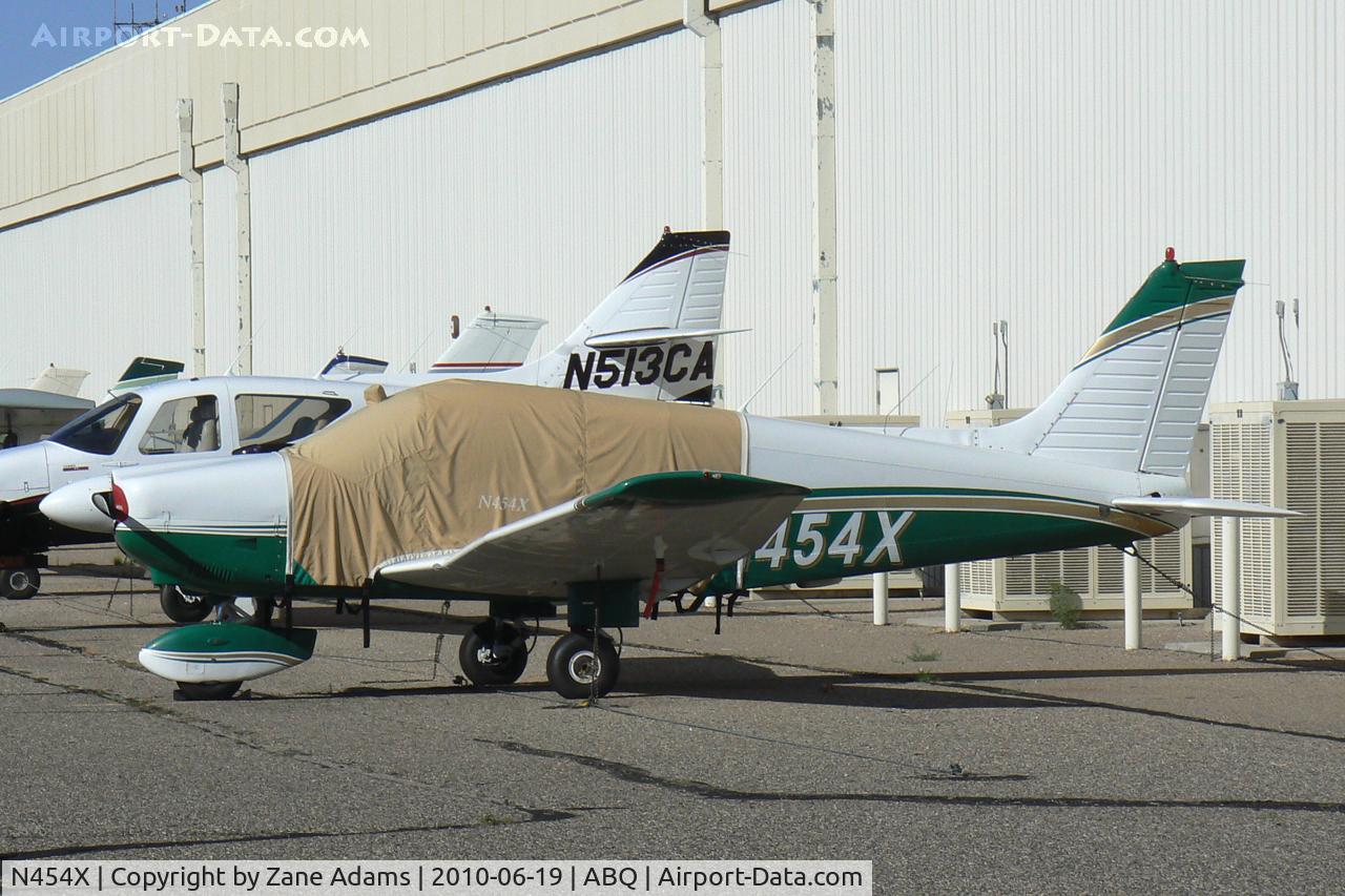 N454X, 1978 Piper PA-28-181 C/N 28-7890318, Albuquerque International Sunport
