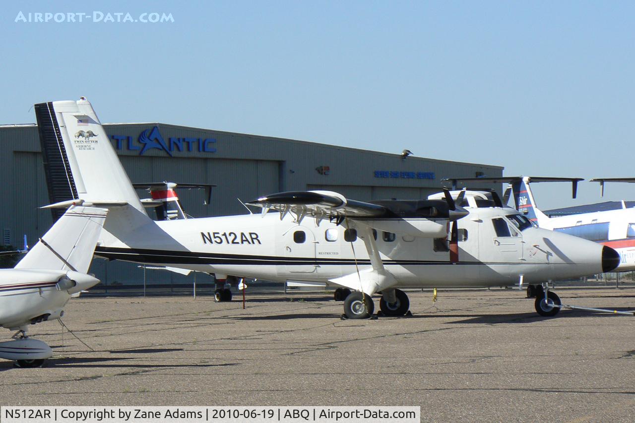 N512AR, 1967 De Havilland Canada DHC-6-200 C/N 59, Albuquerque International Sunport