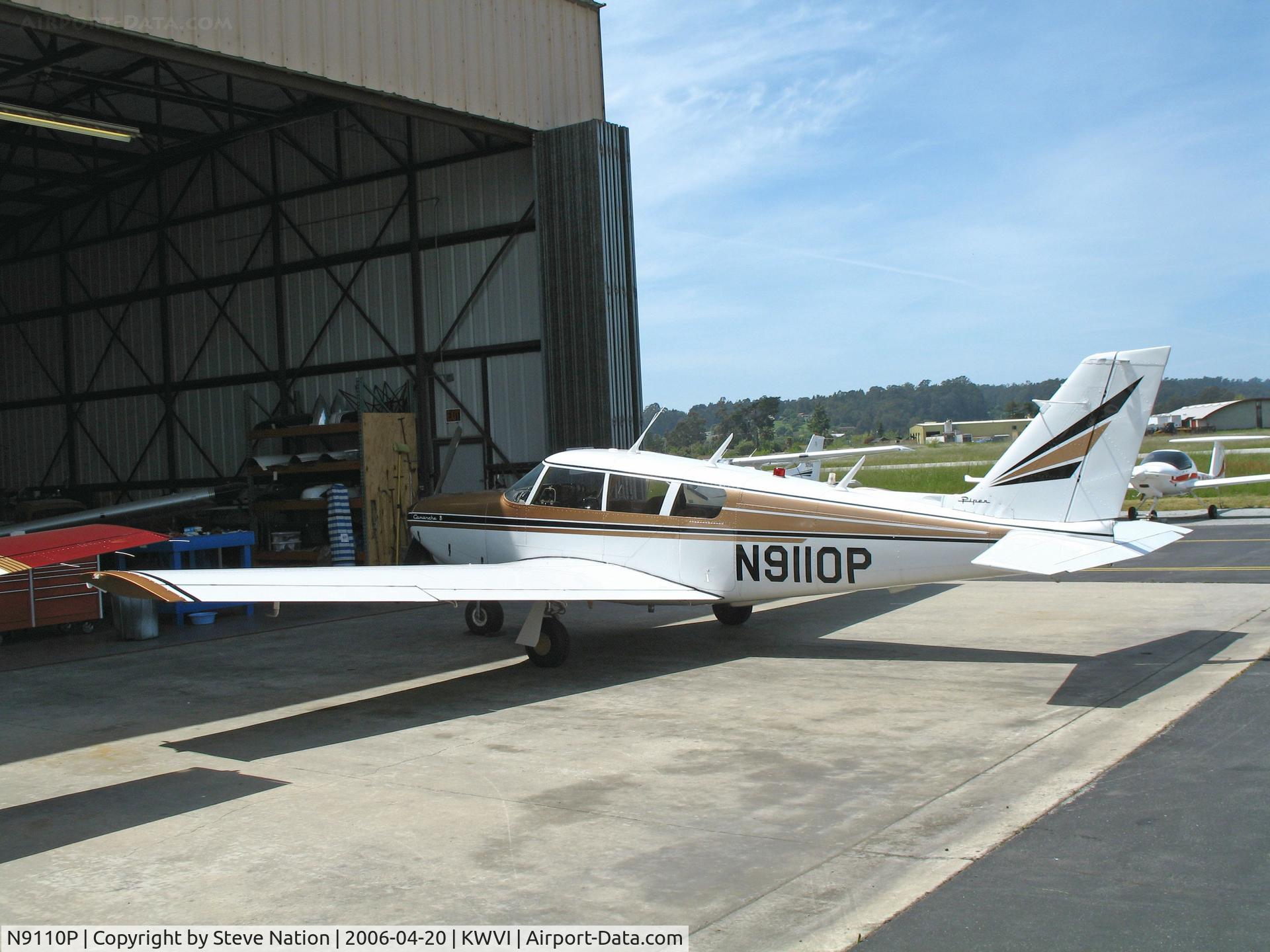 N9110P, 1966 Piper PA-24-260 C/N 24-4588, 1966 Piper PA-24-260 Comanche @ Watsonville, CA (to owner in Lewiston, MT by Aug 2006)