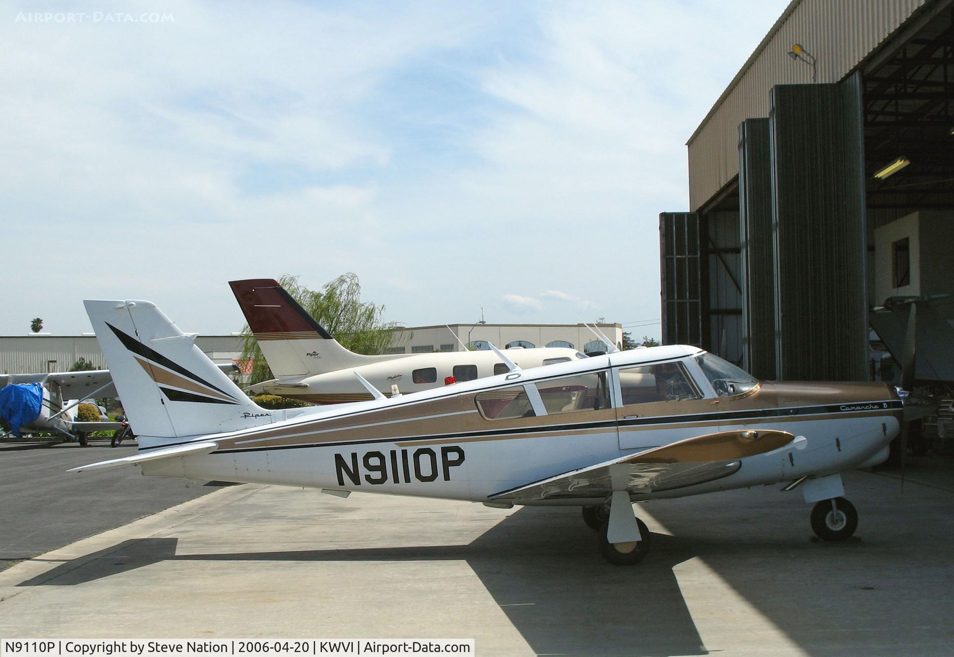 N9110P, 1966 Piper PA-24-260 C/N 24-4588, 1966 Piper PA-24-260 Comanche @ Watsonville, CA (to owner in Lewiston, MT by Aug 2006)