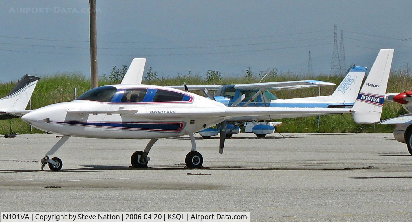 N101VA, 1999 Velocity Velocity C/N SFD 001, 1999 Velocity @ San Carlos, CA (to owner in Port Orange, FL by Mar 2010)