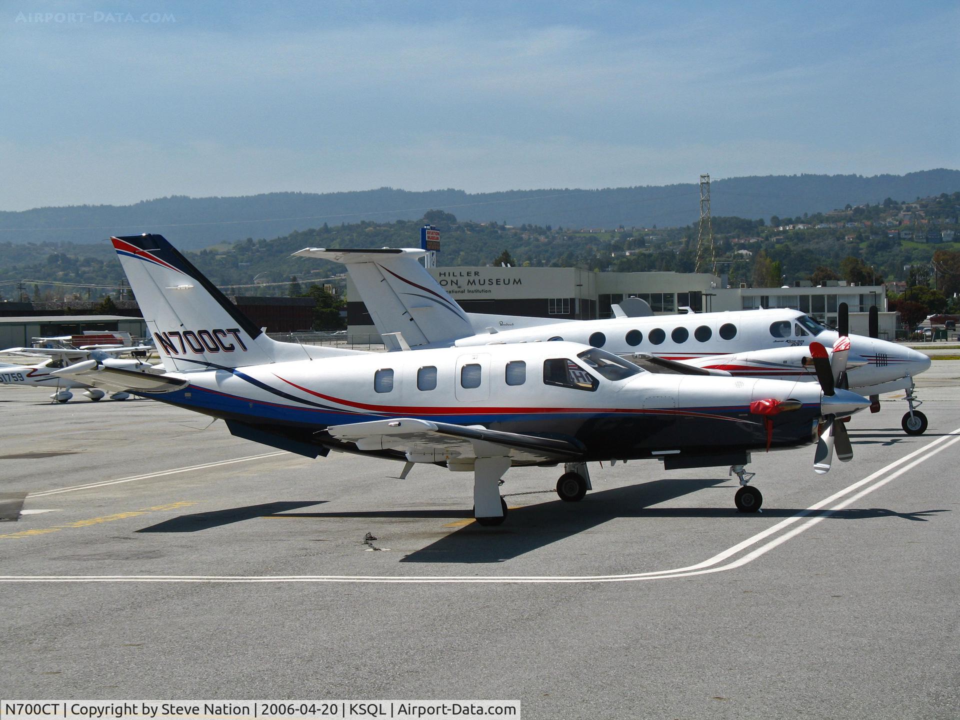 N700CT, 2002 Socata TBM-700 C/N 236, 2002 Socata TBM 700 @ San Carlos, CA