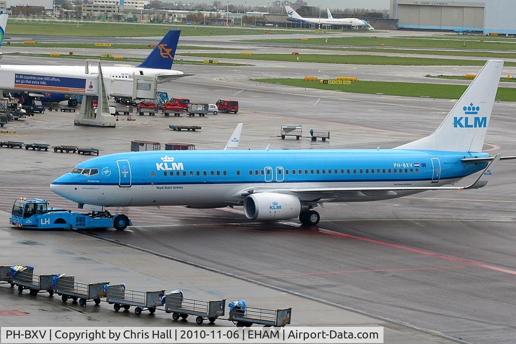 PH-BXV, 2007 Boeing 737-8K2 C/N 30370, KLM Royal Dutch Airlines