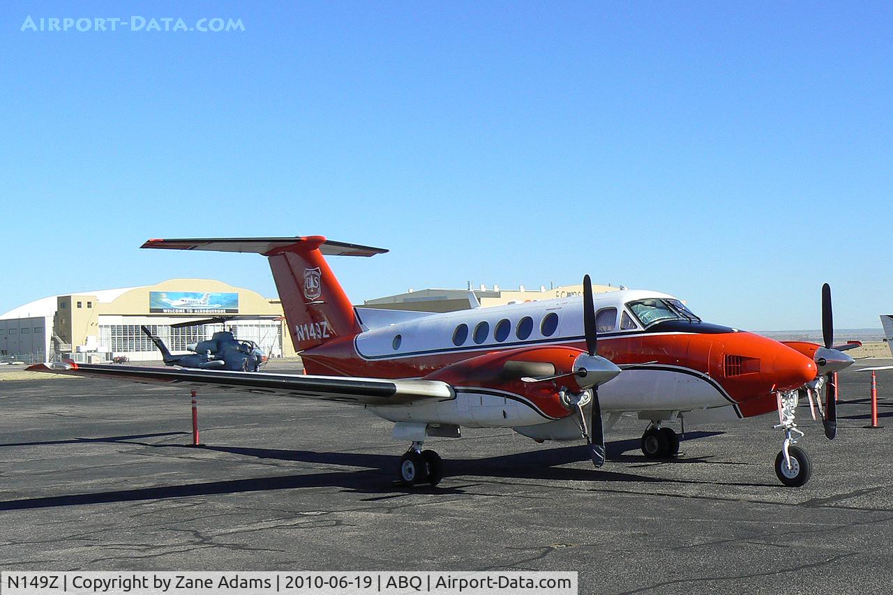 N149Z, 1985 Beech 200C Super King Air C/N BL-124, Albuquerque International Sunport

Fire Fighting Lead Plane