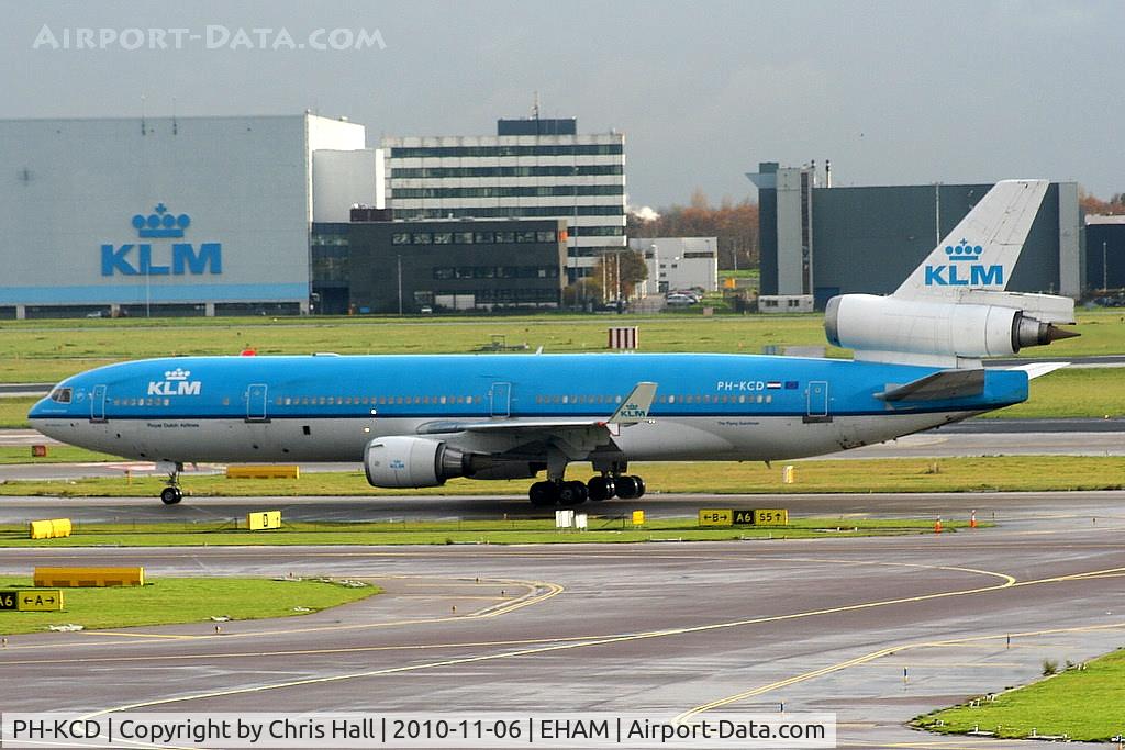 PH-KCD, 1994 McDonnell Douglas MD-11 C/N 48558, KLM Royal Dutch Airlines