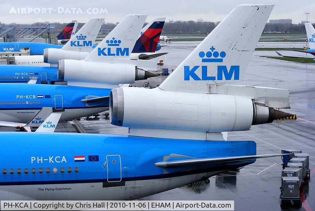 PH-KCA, 1993 McDonnell Douglas MD-11 C/N 48555, KLM Royal Dutch Airlines