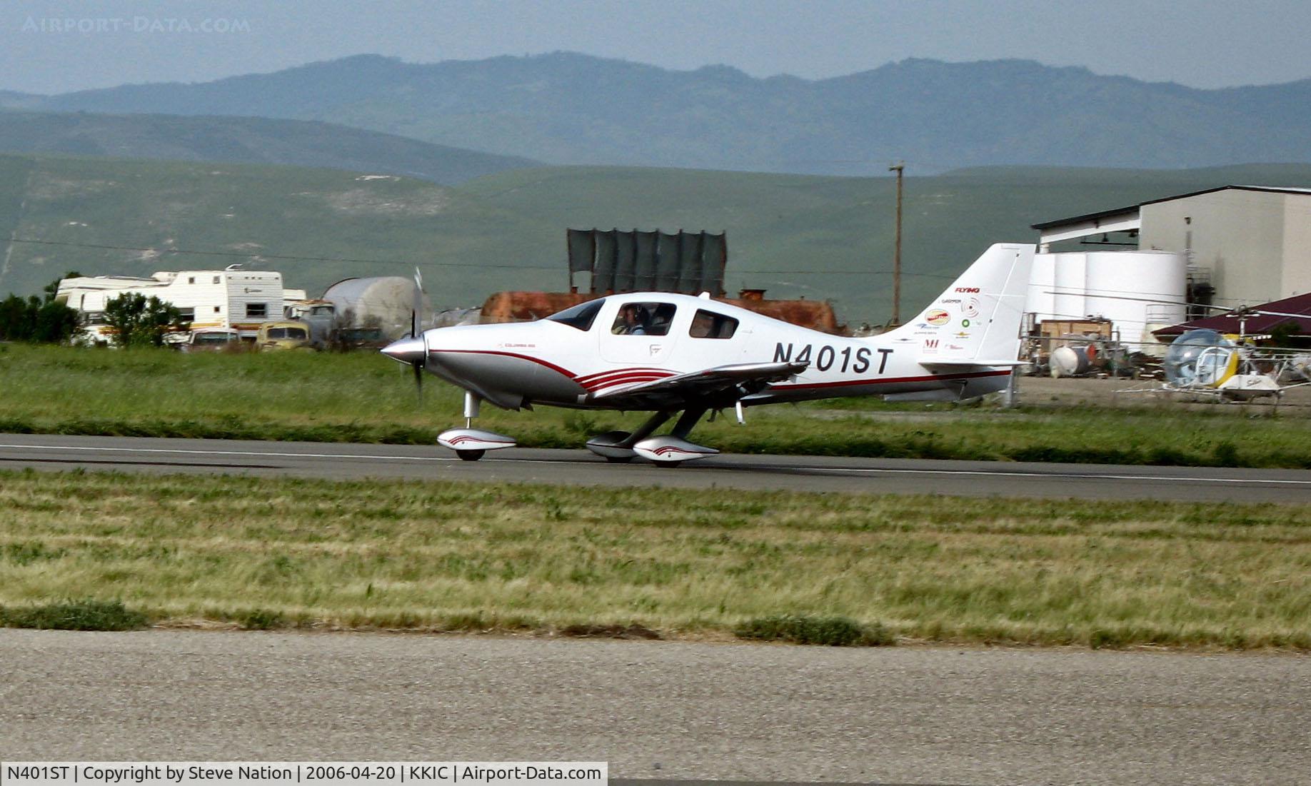 N401ST, 2006 Columbia Aircraft Mfg LC-41-550FG Columbia 400 C/N 41624, 2006 Columbia Aircraft 400 taking-off @ Mesa Del Rey Airport, King City, CA
