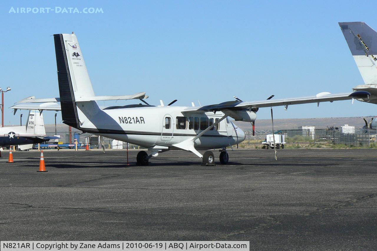 N821AR, 1974 De Havilland Canada DHC-6-300 Twin Otter C/N 421, Albuquerque International Sunport