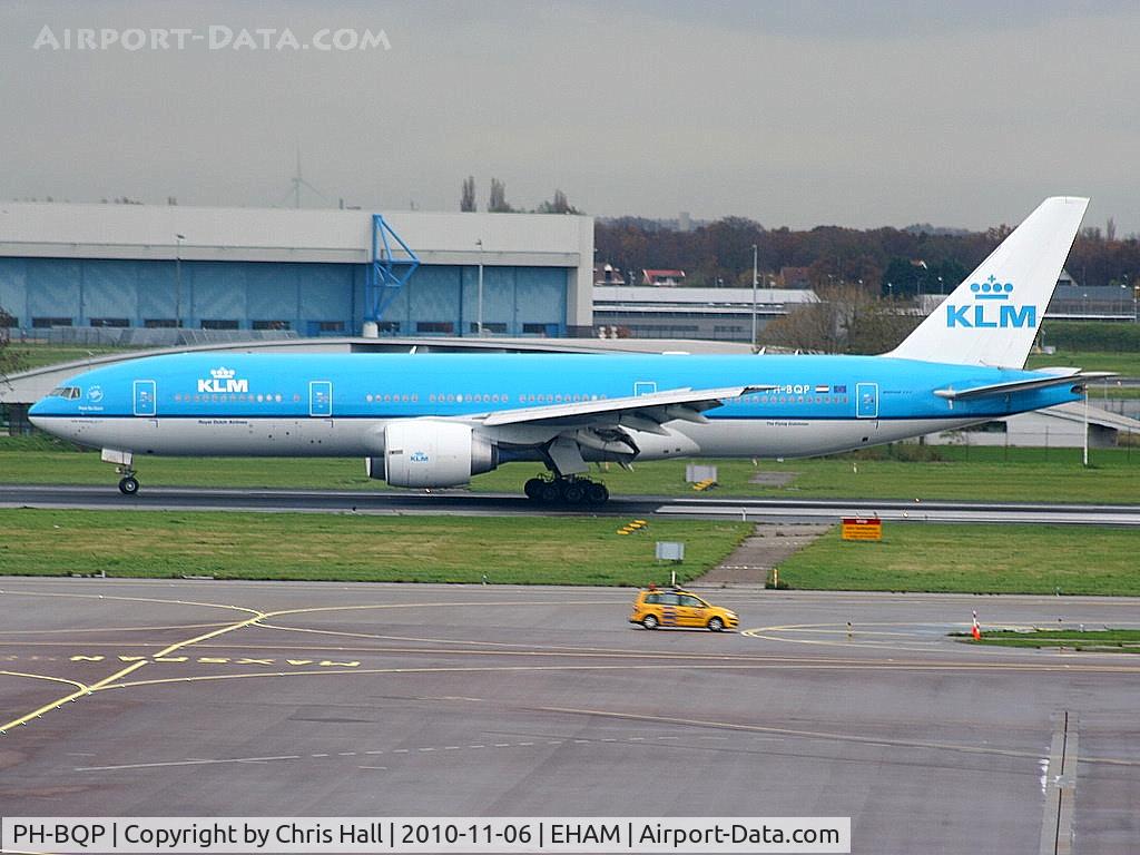 PH-BQP, 2007 Boeing 777-206/ER C/N 32721, KLM Royal Dutch Airlines
