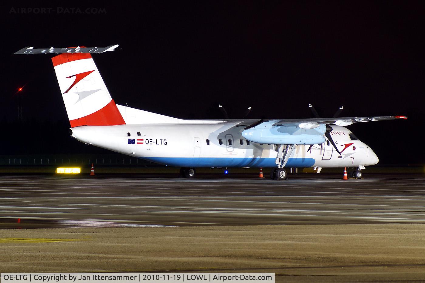 OE-LTG, 1997 De Havilland Canada DHC-8-314Q Dash 8 C/N 438, OE-LTG @ Linz Airport