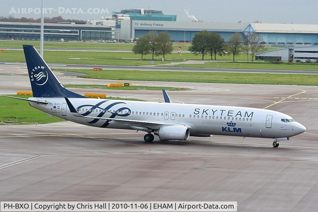PH-BXO, 2001 Boeing 737-9K2 C/N 29599, KLM Royal Dutch Airlines in Skyteam scheme