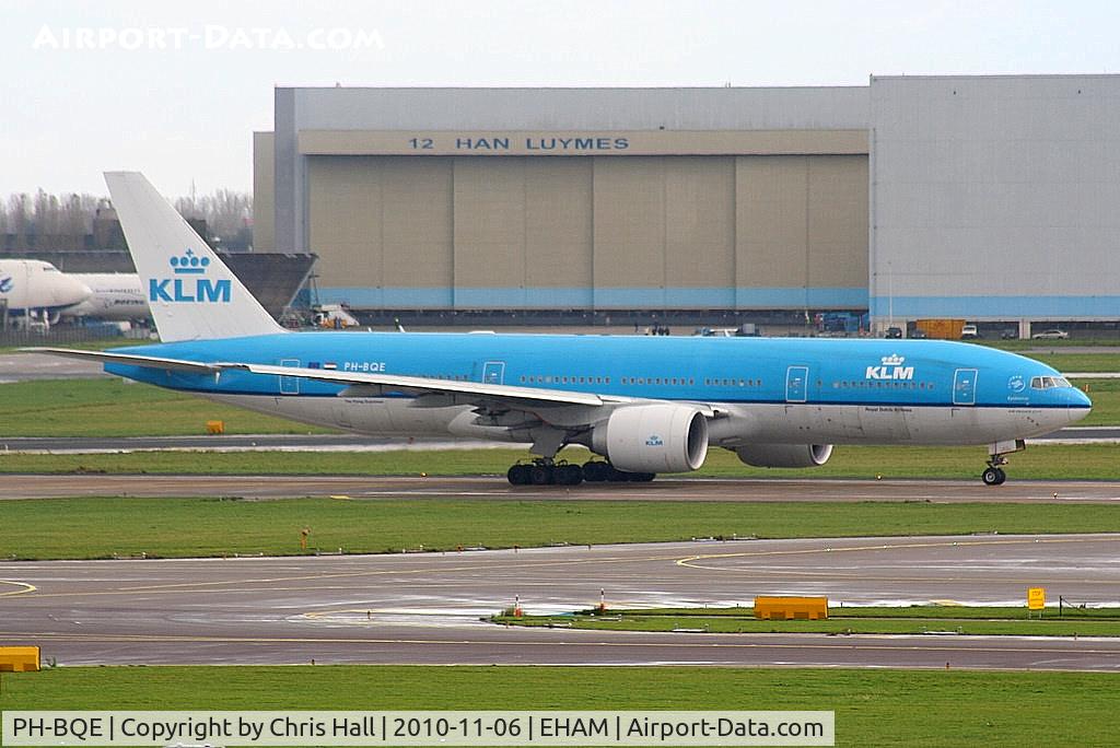 PH-BQE, 2004 Boeing 777-206/ER C/N 28691, KLM Royal Dutch Airlines