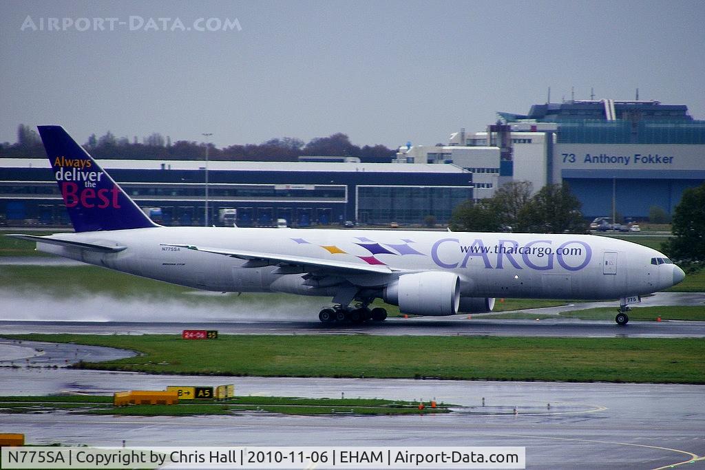 N775SA, , Southern Air operating for Thai Airways Cargo