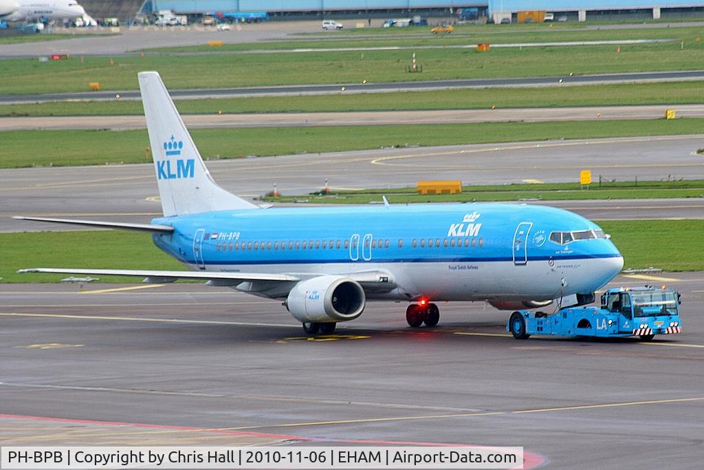 PH-BPB, 1989 Boeing 737-4Y0 C/N 24344, KLM Royal Dutch Airlines