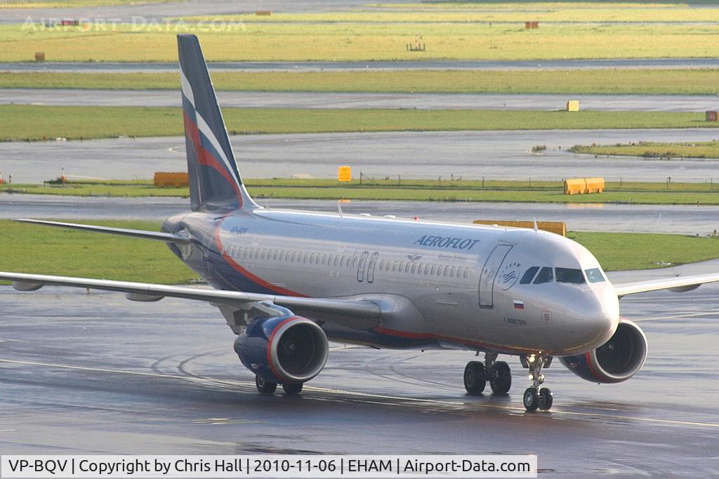 VP-BQV, 2006 Airbus A320-214 C/N 2920, Aeroflot