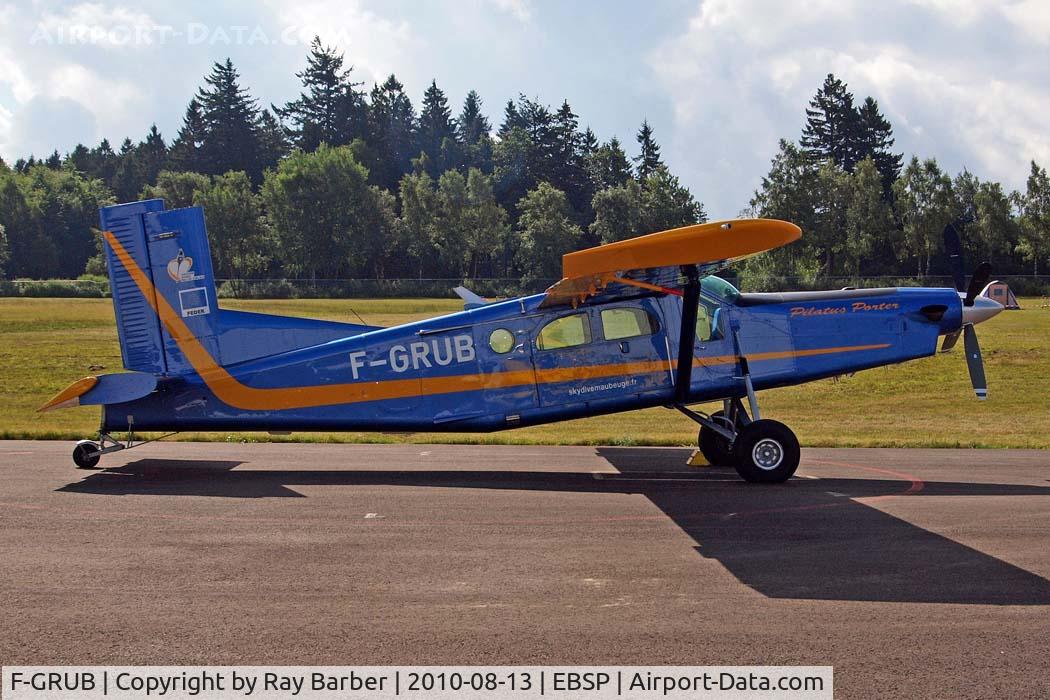 F-GRUB, Pilatus PC-6/B2-H4 Turbo Porter C/N 940, Pilatus PC-6/B2-H4 Turbo Porter [940] Spa-La Sauvenière~OO 13/08/2010