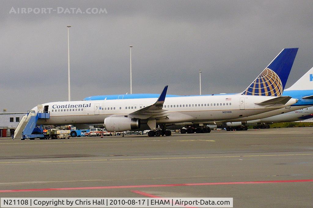 N21108, 1994 Boeing 757-224 C/N 27298, Continental Airlines