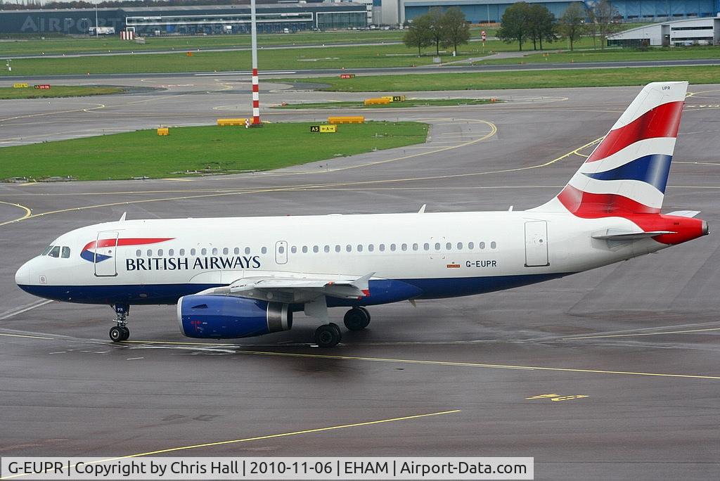 G-EUPR, 2000 Airbus A319-131 C/N 1329, British Airways