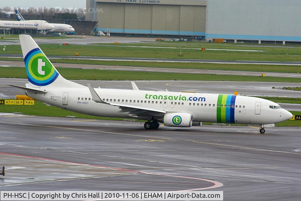 PH-HSC, 2010 Boeing 737-8K2 C/N 34173, Transavia Airlines