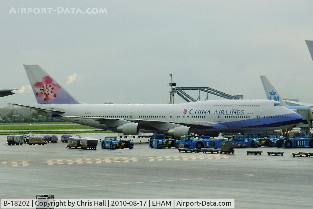 B-18202, 1997 Boeing 747-409 C/N 28710, China Airlines