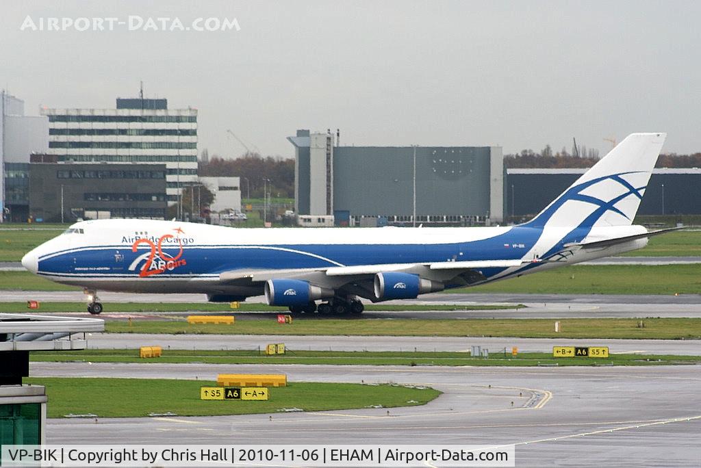 VP-BIK, 2008 Boeing 747-46NF/ER/SCD C/N 35421, AirBridge Cargo Airlines